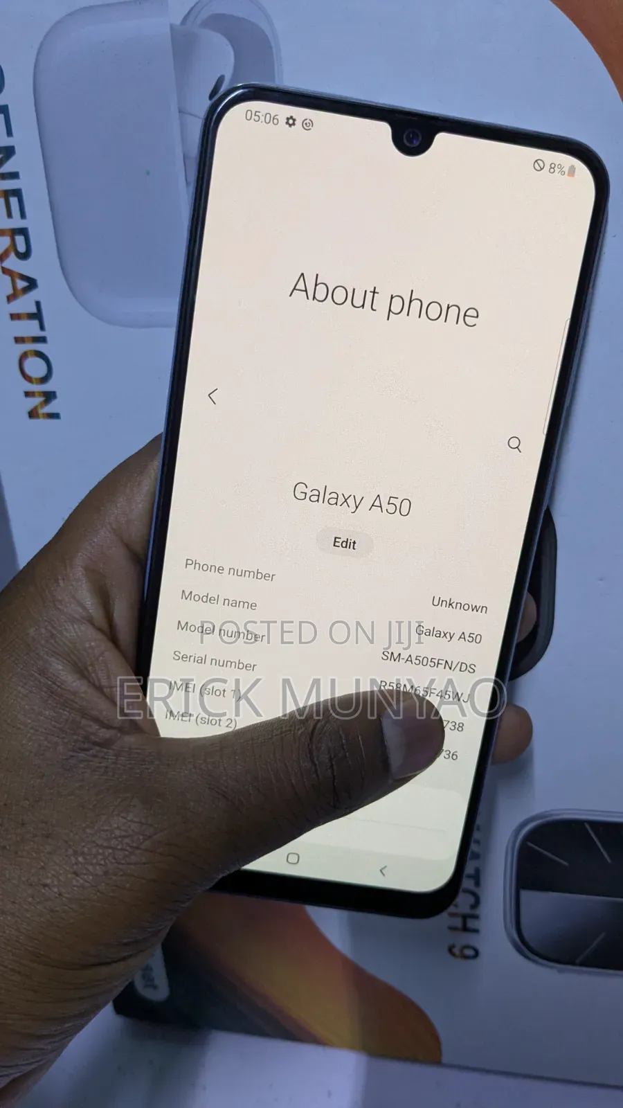 Samsung Galaxy A50 128 GB White