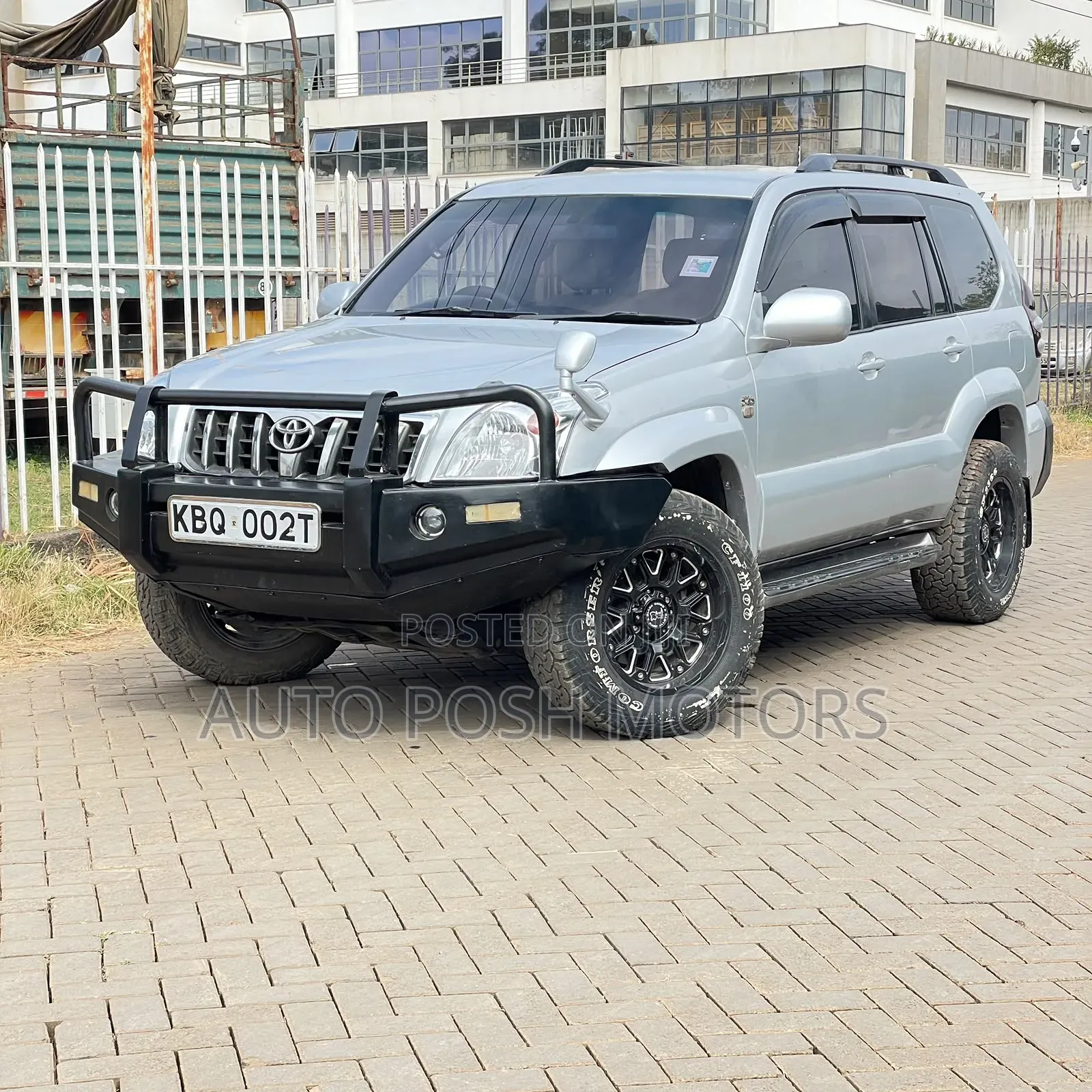 Toyota Land Cruiser Prado 2007 Silver