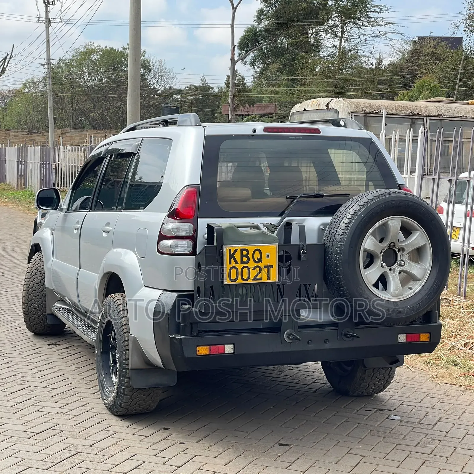 Toyota Land Cruiser Prado 2007 Silver