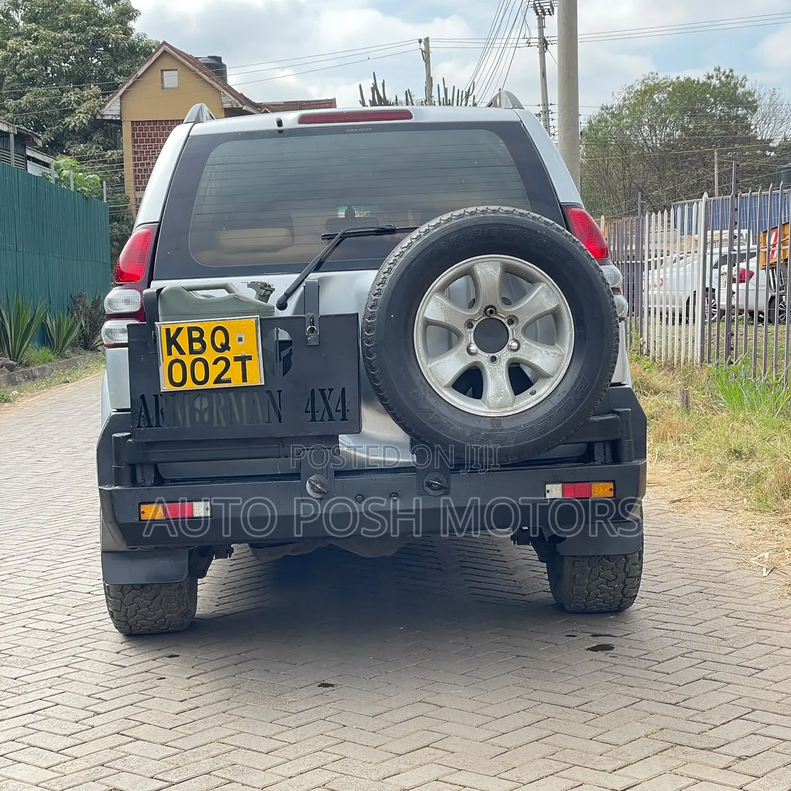 Toyota Land Cruiser Prado 2007 Silver