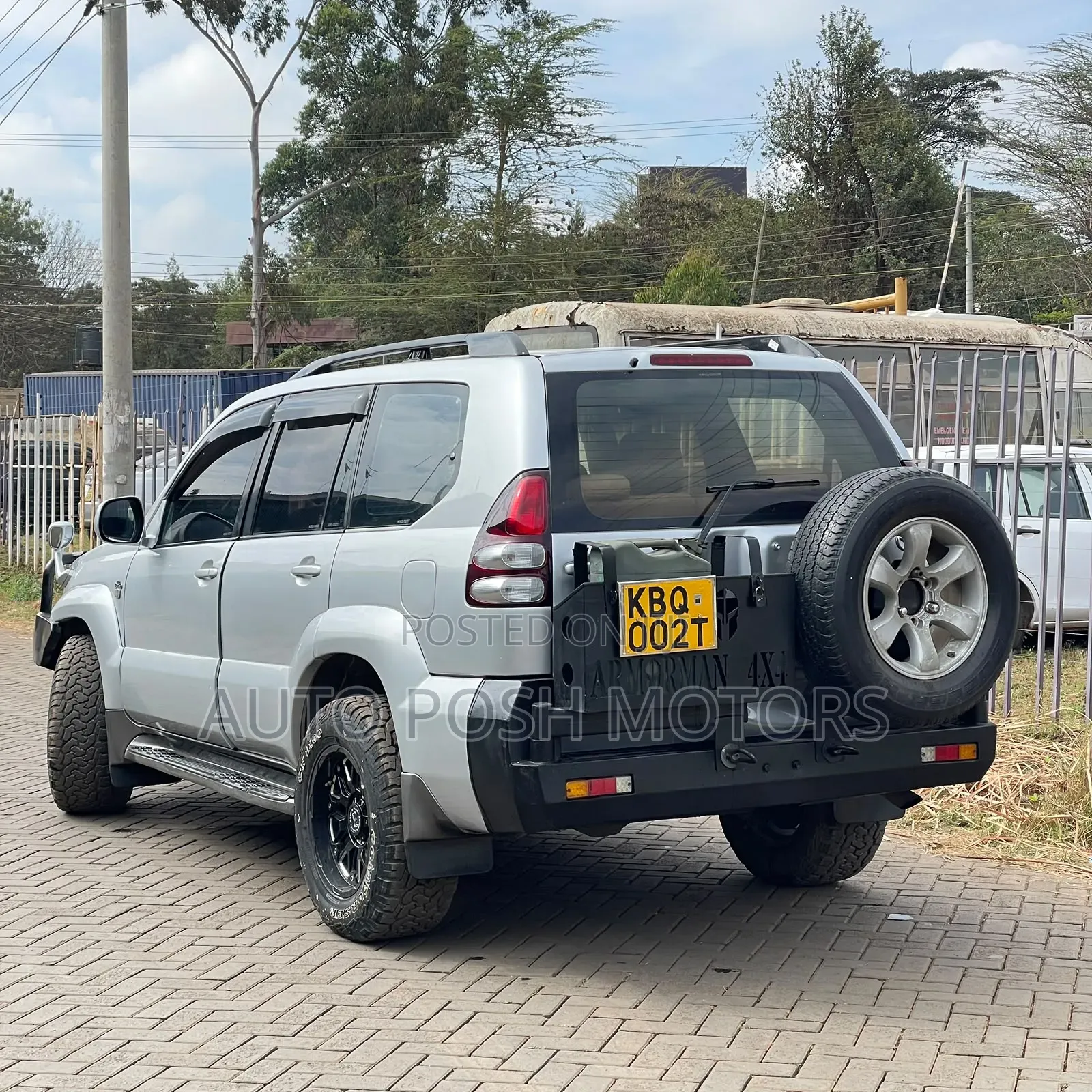 Toyota Land Cruiser Prado 2007 Silver