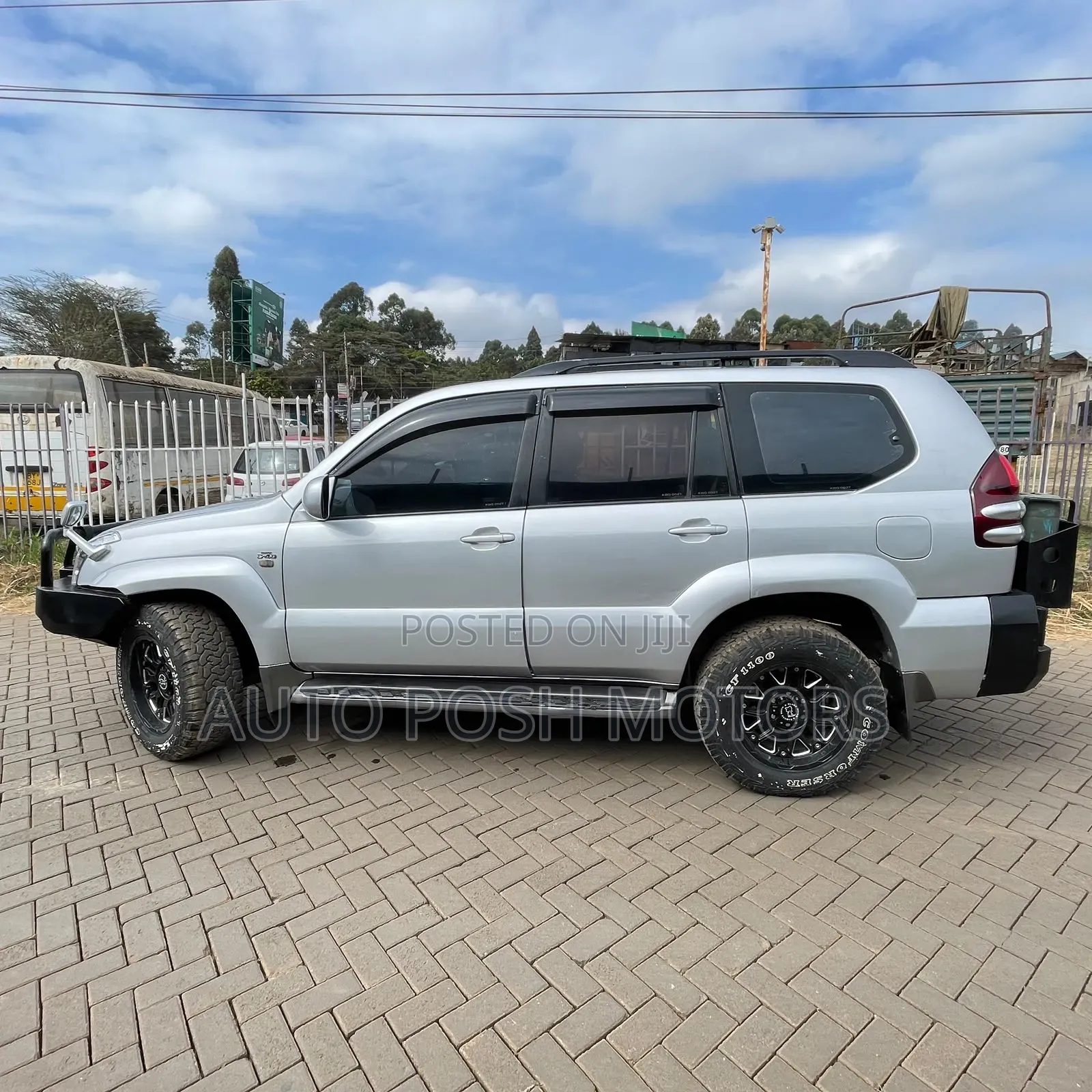 Toyota Land Cruiser Prado 2007 Silver