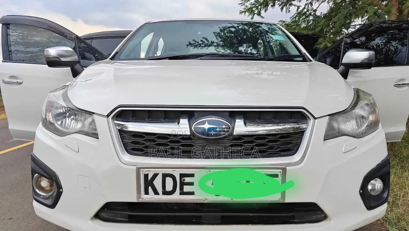 Subaru Impreza 2014 White