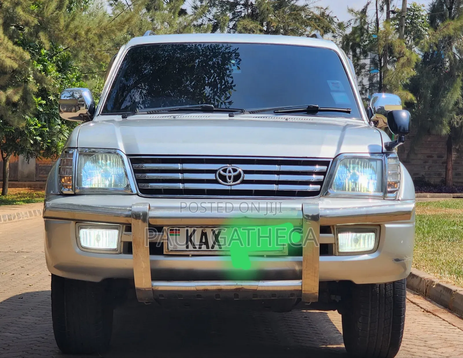 Toyota Land Cruiser Prado 2000 Silver