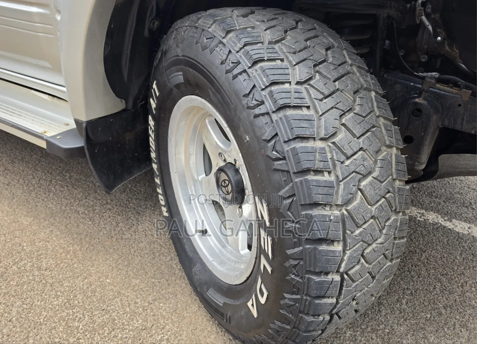 Toyota Land Cruiser Prado 2000 Silver