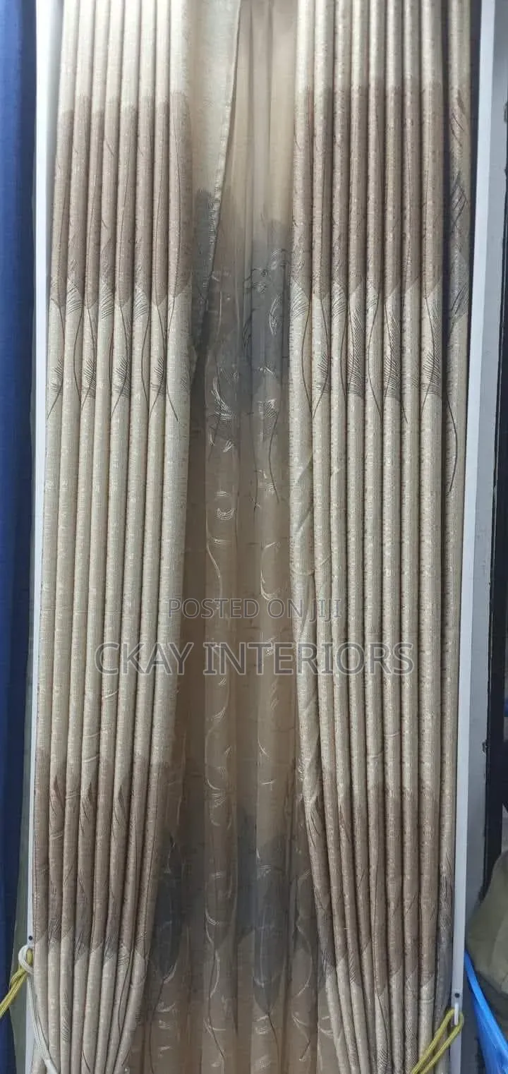 Create More Composed Interior With Curtain That Complements