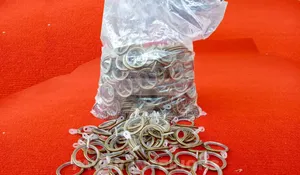 Heavy Duty Silent Curtain Rings- For Curtain Rods and Rails