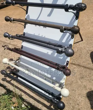 Upgrade Your Window Dressing With Rods Designed for Neat Installation.