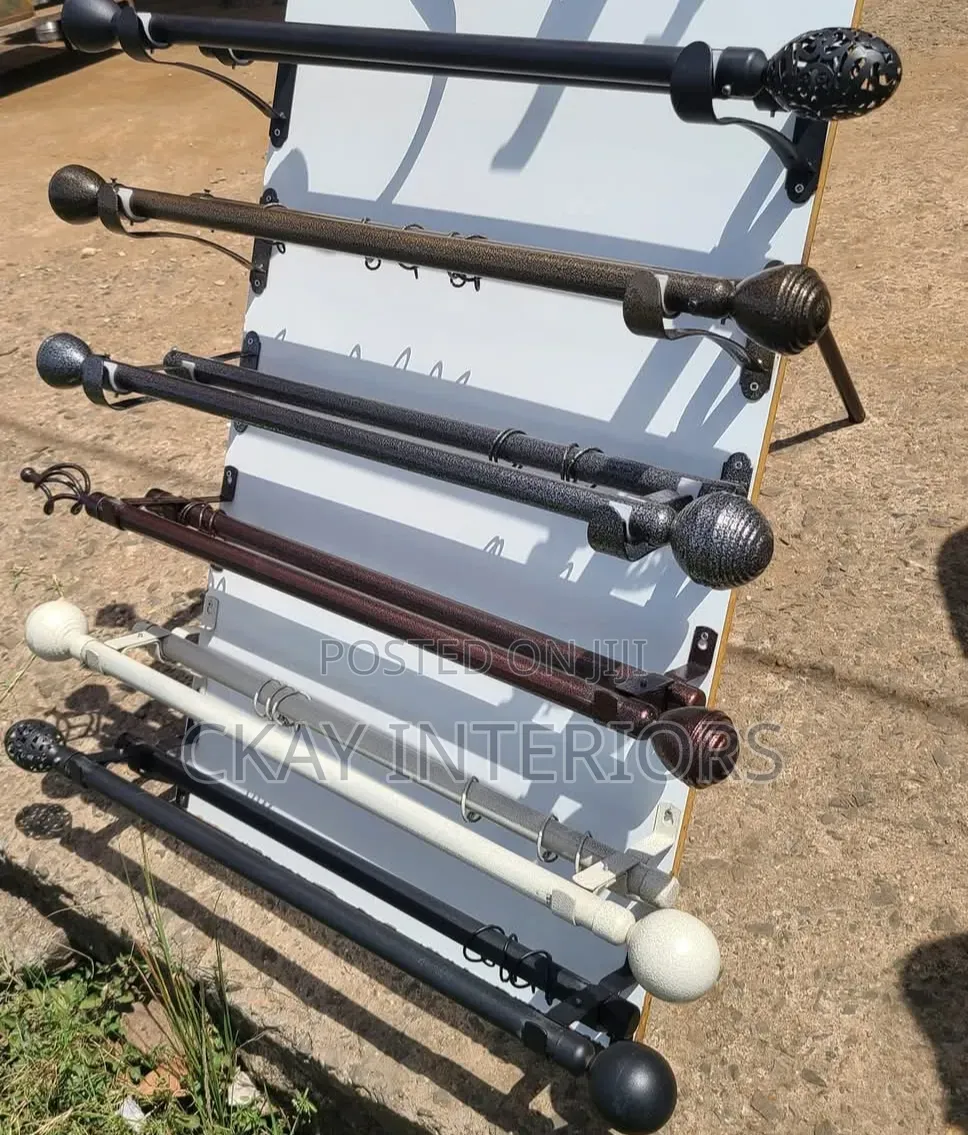 Upgrade Your Window Dressing With Rods Designed for Neat Installation.