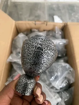 Silver Coated Finial and Double Bracket