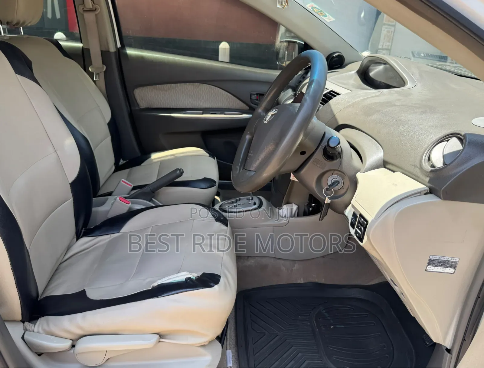Toyota Belta 2010 White