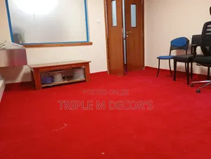 High Quality Red Plain 12mm Carpet Designed for Offices