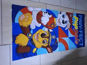 Cartoon Towels for Kids -Super Wings -100% Cotton