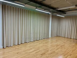 Designer Heavy Curtains Beige in Color for Living Room