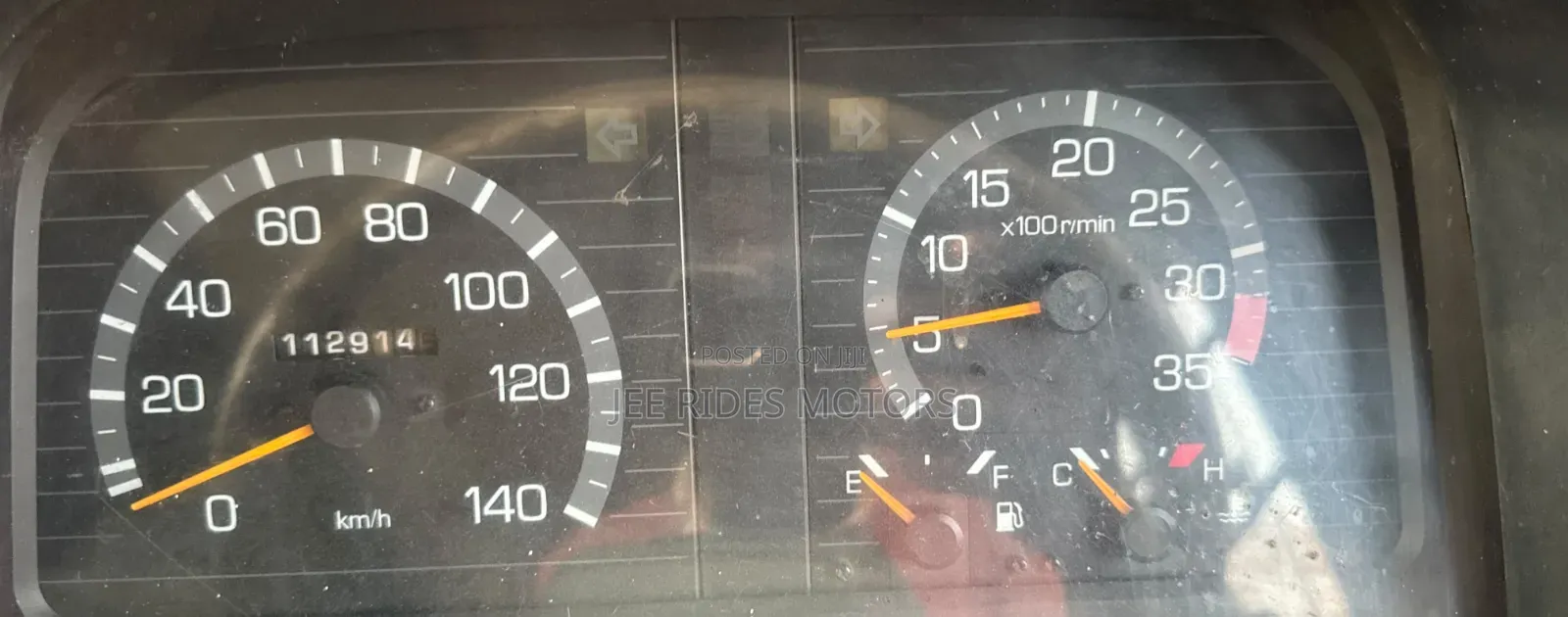 Mitsubishi Fuso Canter 2014 Yellow