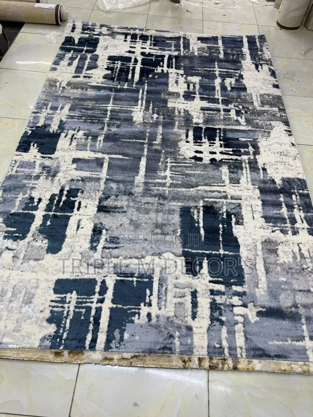 Heavy Duty Turkish 7x10 Home Carpet – Non-Slip Backing