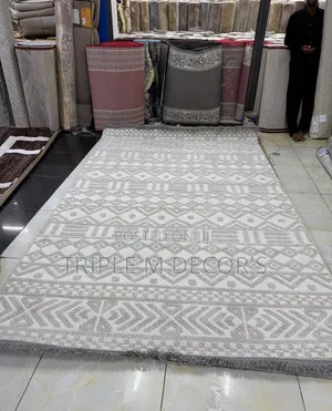 Bohemian Style Geometric 7x10 Home Floor Carpet