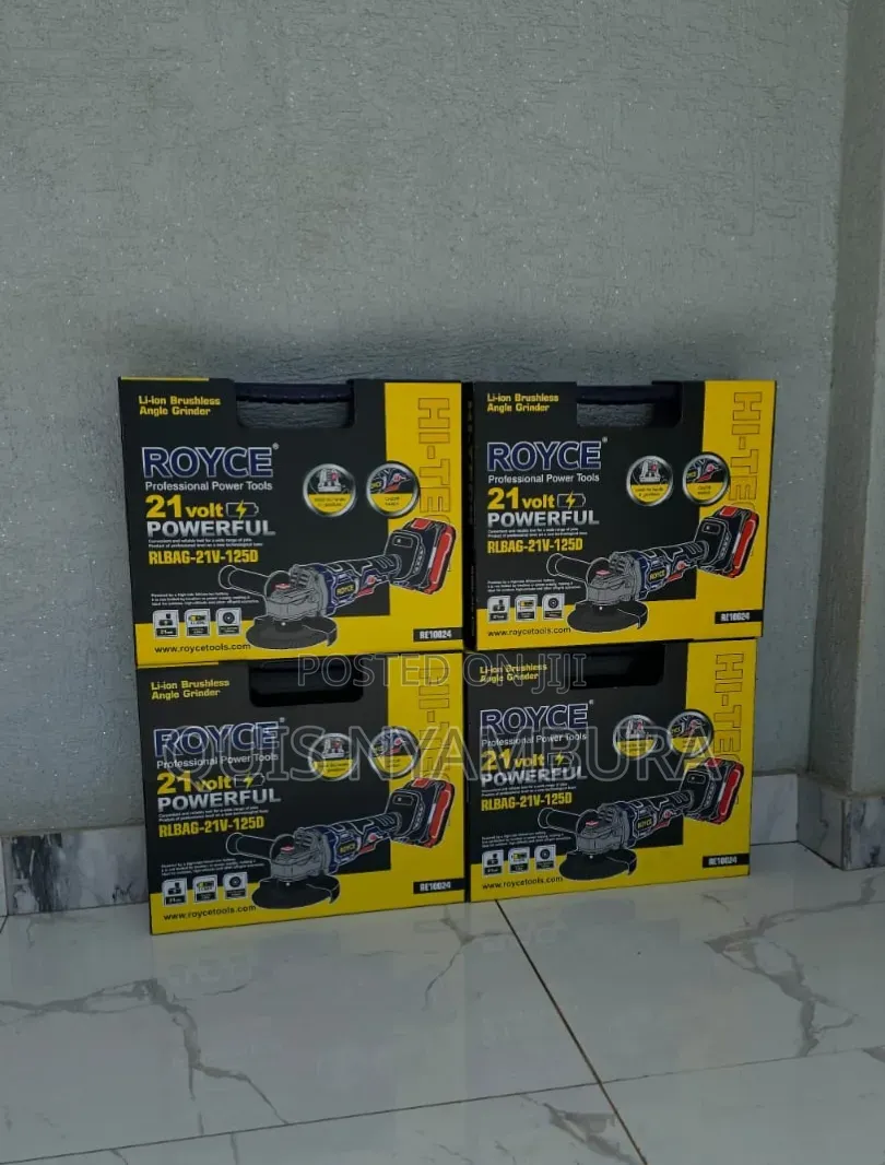 Cordless Angle Grinder/Royce Brushless Cordless Grinder.