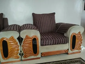 7 Seater Mahogany Sofa