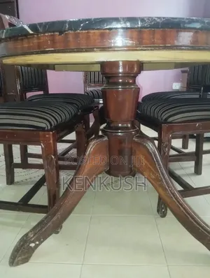 6 Seater Mahogany Dining Set