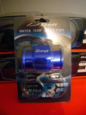 Water Temp Metal Joint Adapter With Two Hose Clamps