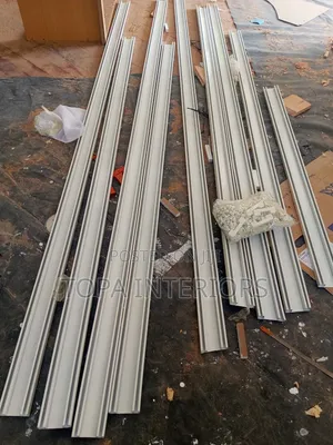 Quality Modern Double Track Curtain Rail With Accessories Per Metre