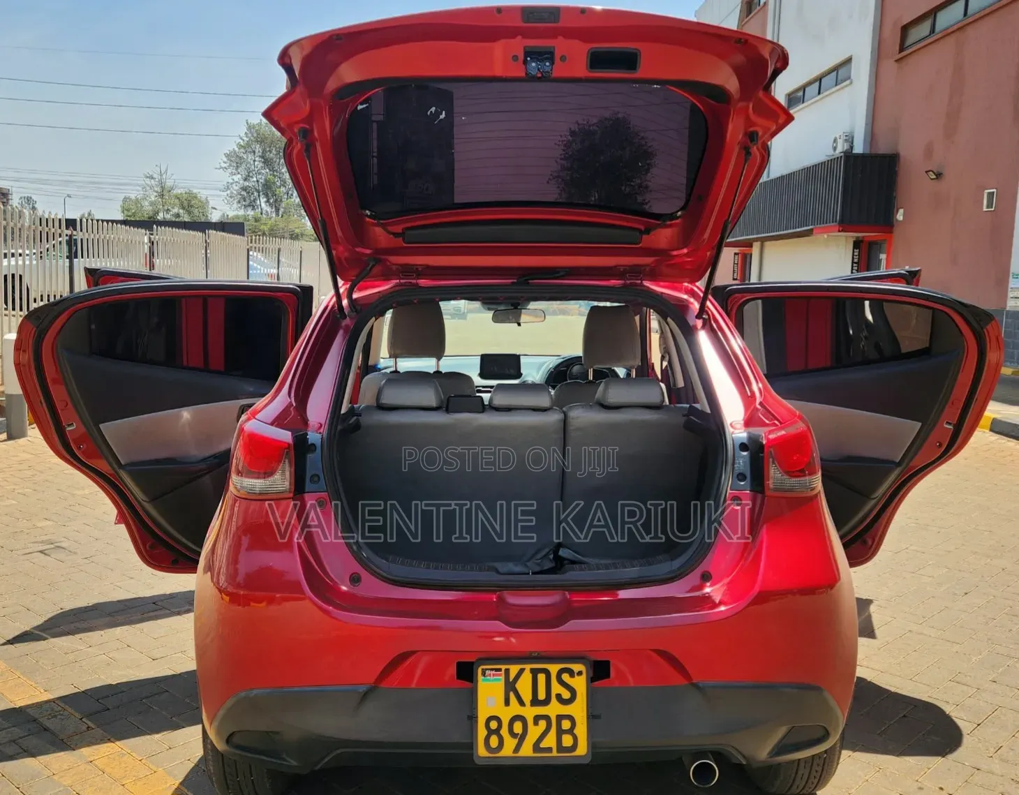 Mazda Demio 2017 Red