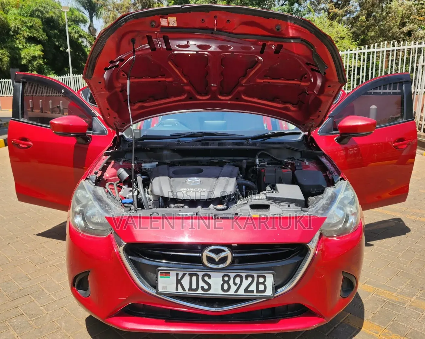 Mazda Demio 2017 Red