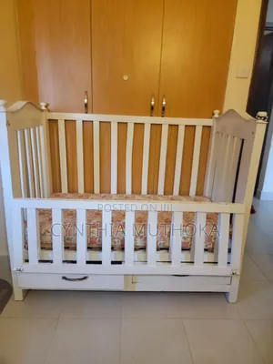 Baby Cot With Mattress