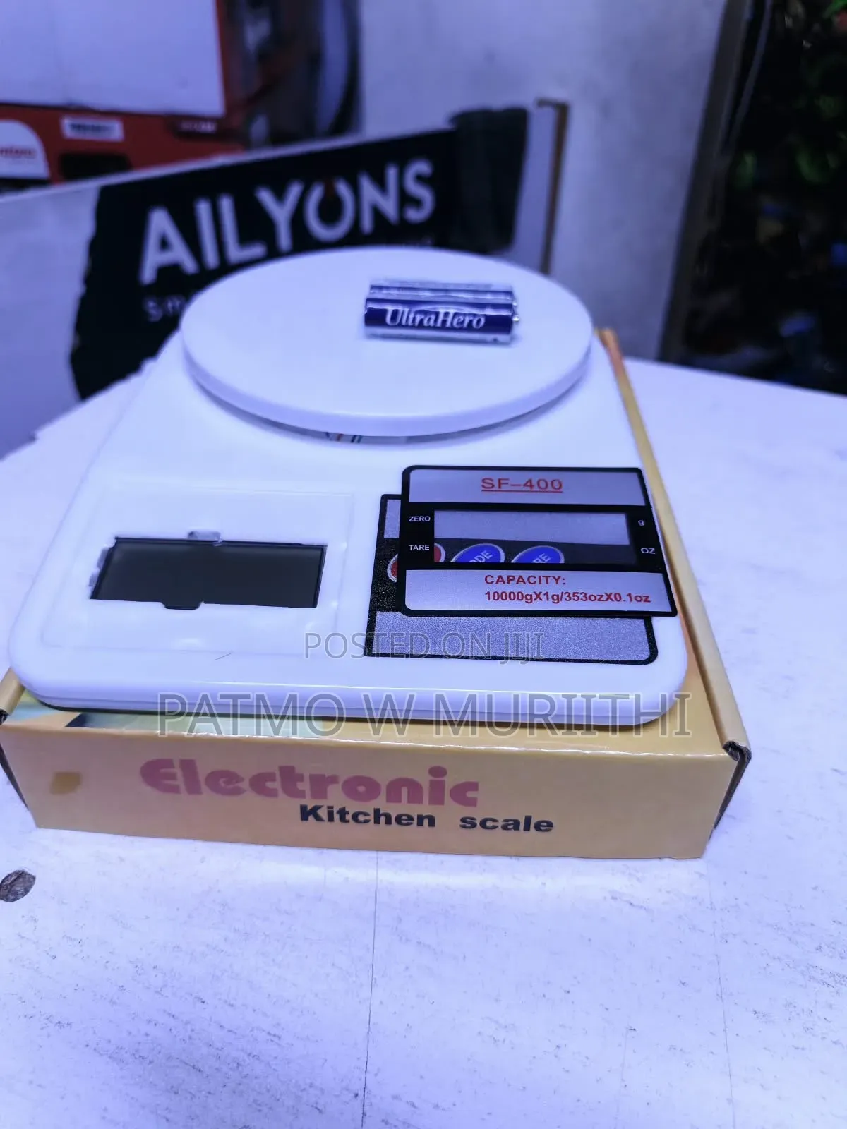 Kitchen Weighing Scale 10kg