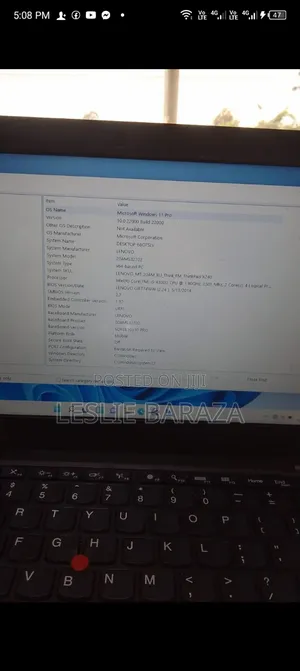 Laptop Lenovo ThinkPad X240 4GB Intel Core i5 HDD 500GB