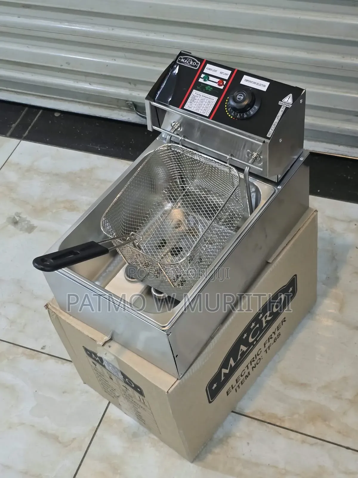 Macro Single Chips/Fish Deep Fryer