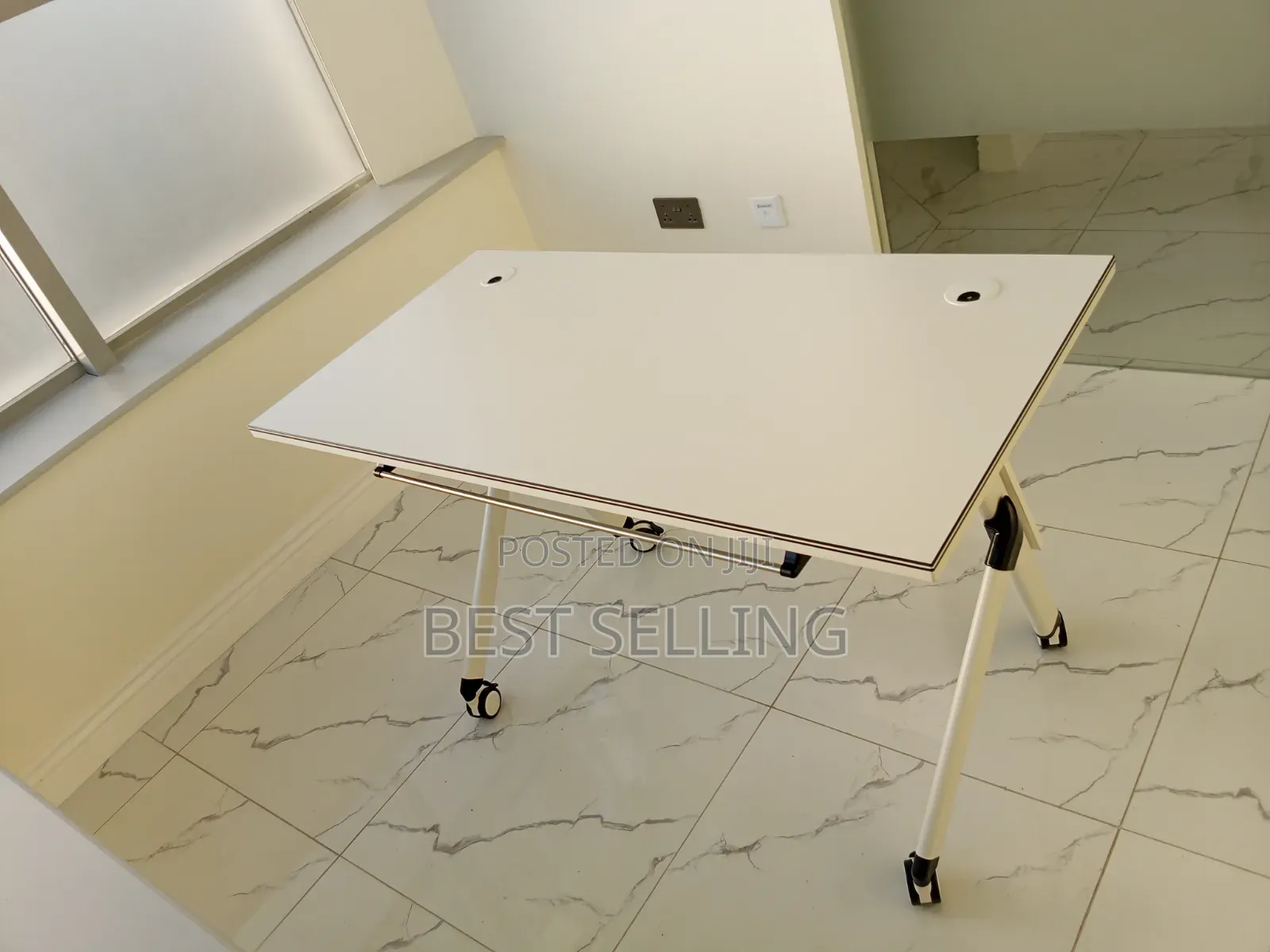Modern White 1200mm Folderble Training Table