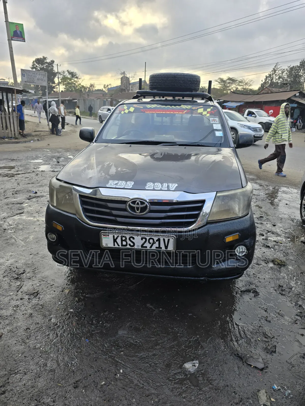 Toyota Hilux 2.5 D-4D SRX 2012 Gray