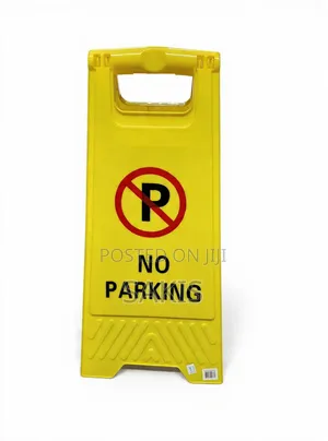 'No Parking' Warning Sign - Double Sided. Free Delivery
