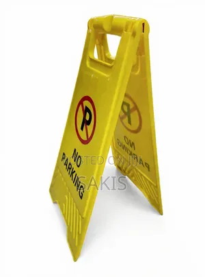 'No Parking' Warning Sign - Double Sided. Free Delivery