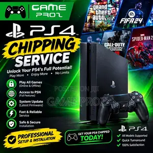 PS4 Console Chipping/Modification –Expert Setup & Installation Service