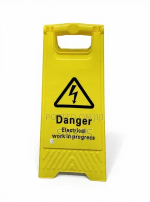 'Danger~Electrical Work in Progress' Double Sided Sign. Free Delivery