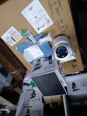 SmartGuard Ubox 6MP 4G Single Lens AI Solar Powered PTZ Camera