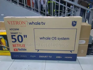 Vitron 50-Inch FHD Smart LED TV - Whale OS, HDR, Wi-Fi, Bluetooth,
