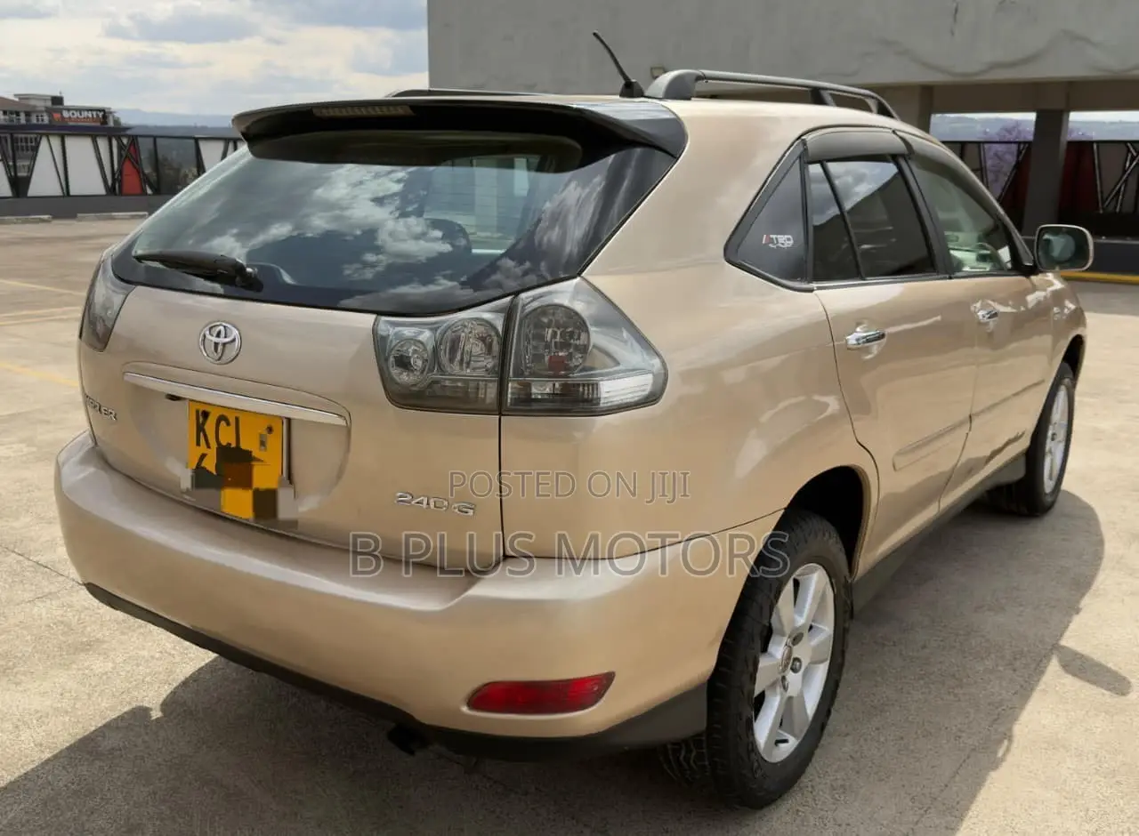 Toyota Harrier 2012 Gold
