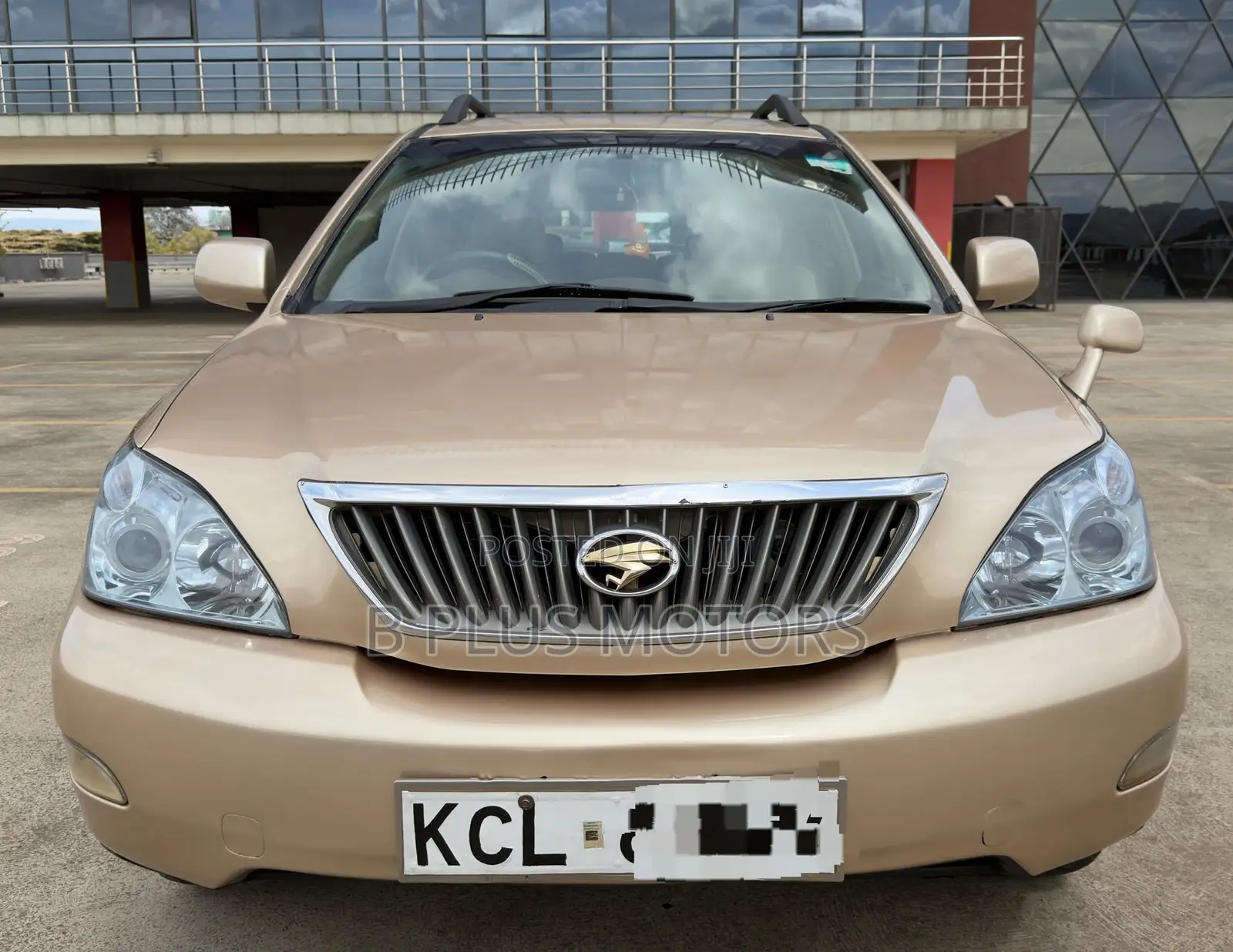 Toyota Harrier 2012 Gold