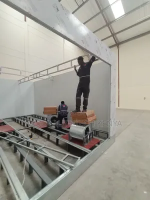 Insulated Spray Booth Structure for Controlled Working Condition Wula