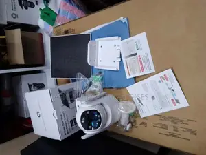 New Ubox 6MP Single Lens Solar Powered 4G PTZ Camera