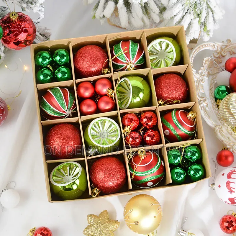 44pc Christmas Tree Baubles