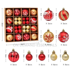 44pc Christmas Tree Baubles