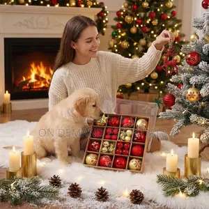44pc Christmas Tree Baubles
