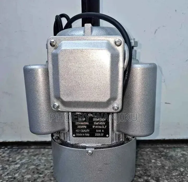 Single Phase Electric Motor Speed 2HP