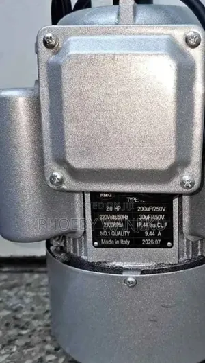 Single Phase Electric Motor Speed 2HP