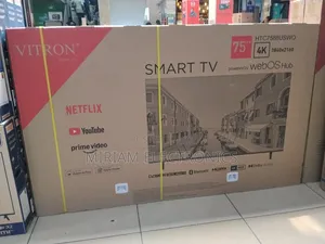 Vitron 4K 75" webOS Smart Android TV of High Quality